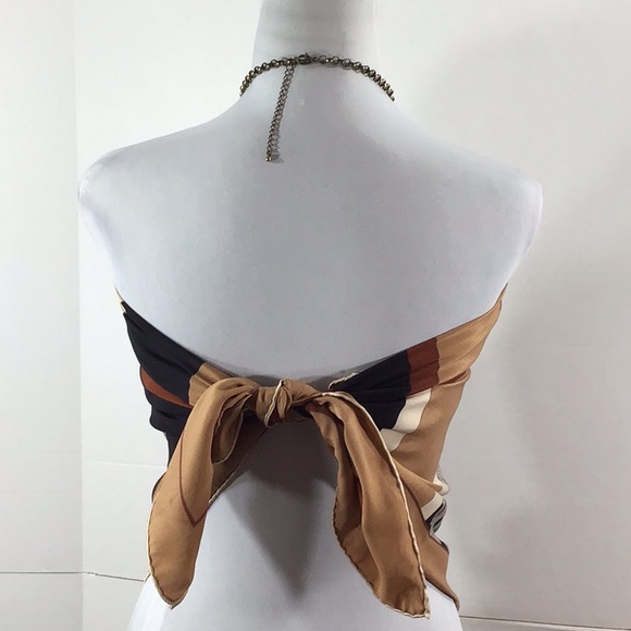 Vintage copper sunburst scarf - Picture 10 of 12